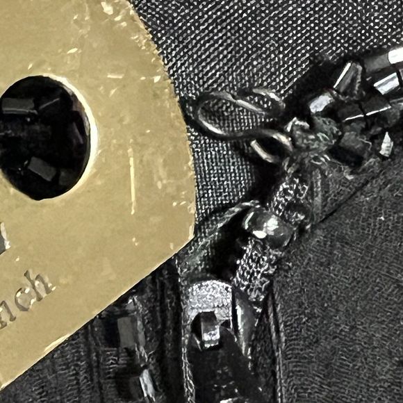 Silhouettes Dress Women's 20 ROARING 20s Sequins Beaded Flapper Girl Dress Black - Picture 12 of 17